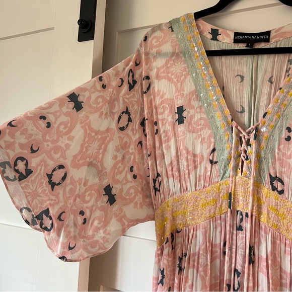 Hemnant & Nandita printed Maxi size large - Picture 7 of 9